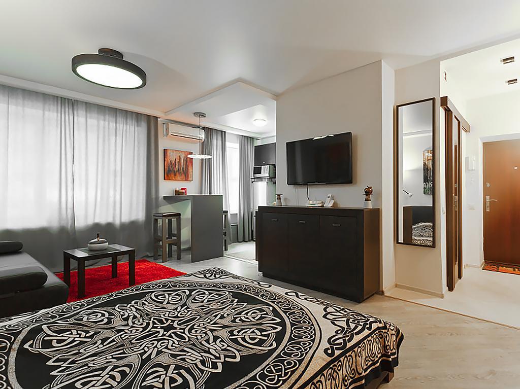 Ferienwohnung Swedish Studio At Myasnikova Minsk Zimmer foto